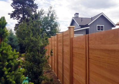 Heart Fence Style: Horizontal Full Privacy